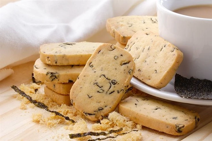 Galleta de algas marinas